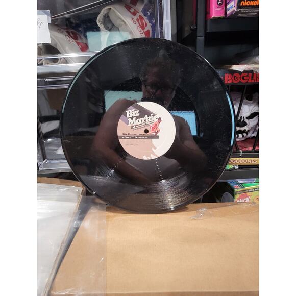 Biz Markie feat Elephant Man Let Me See U Bounce Rap Vinyl Record 2003 German - Picture 4 of 4